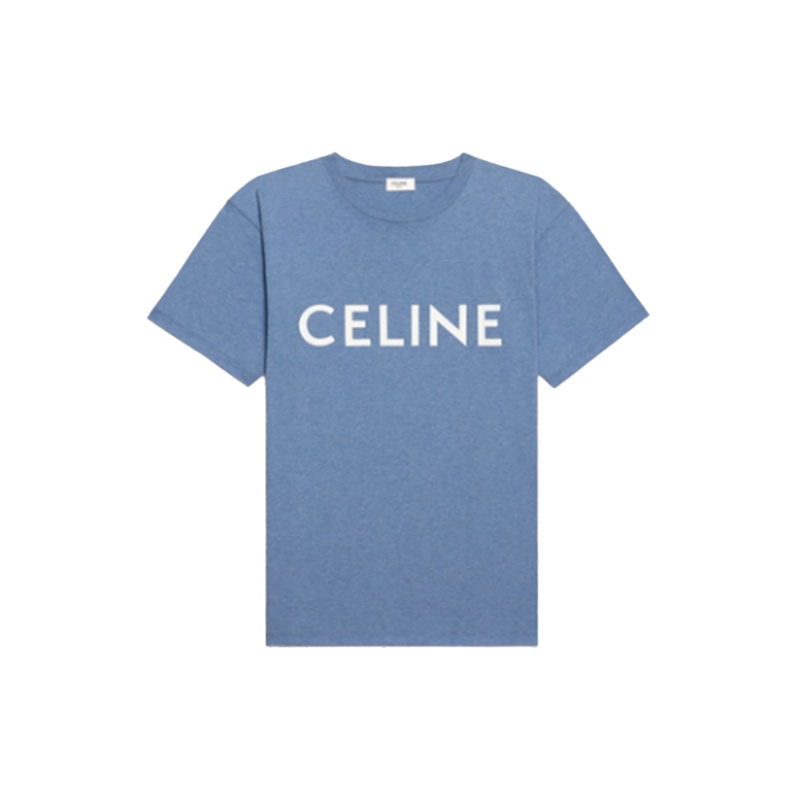 셀린느 로고 루즈 유니섹스 티셔츠