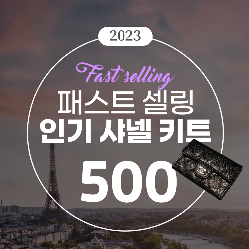 2023 패스트 셀링 샤넬 사전주문 키트 500